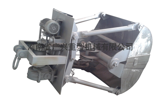 電動蝸輪式不銹鋼抓斗
